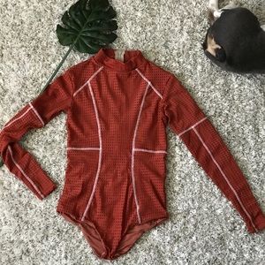 ACACIA Mesh One-Piece Surf Suit (S)